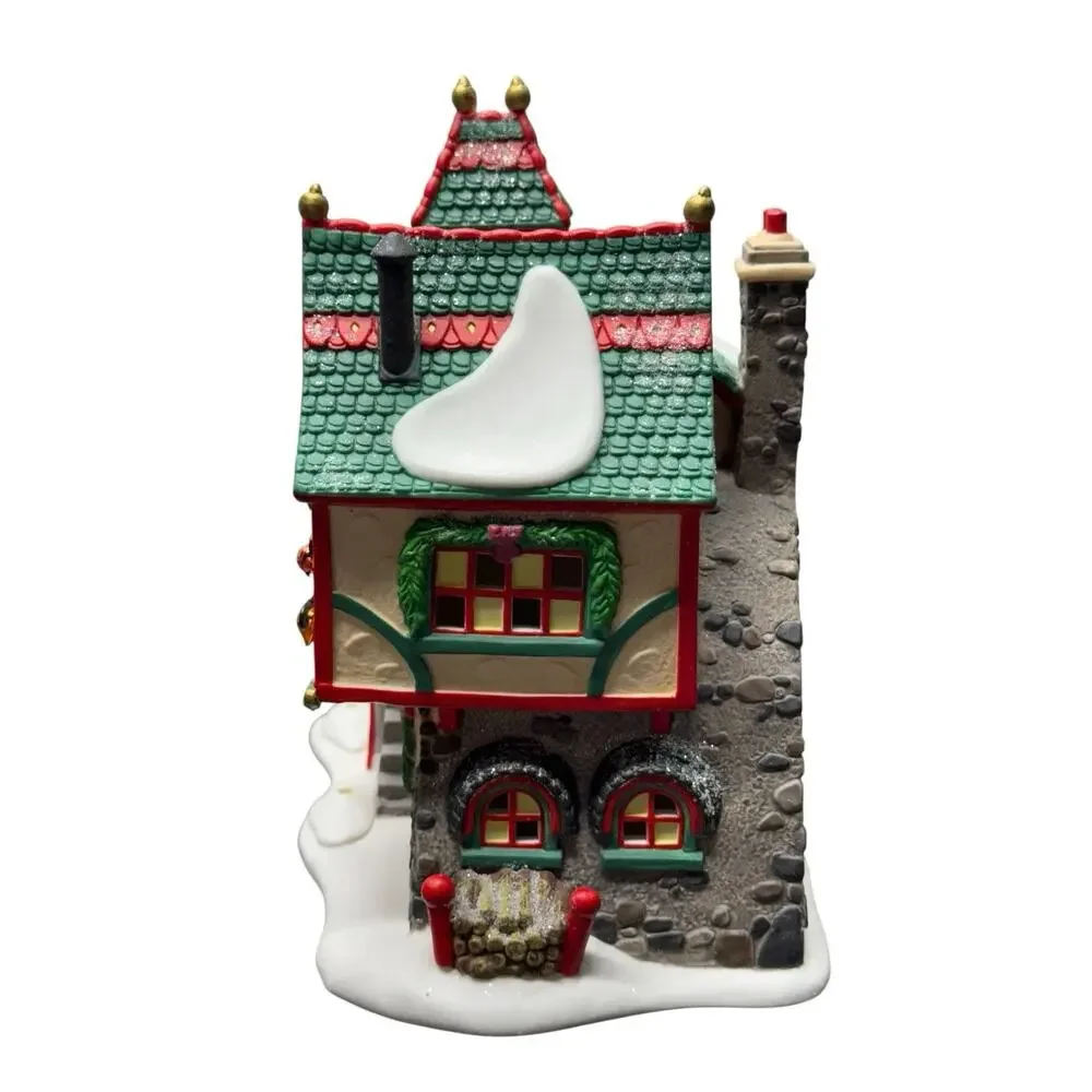 Dept 56 North Pole Series Glass Ornament Works 56396 Retired